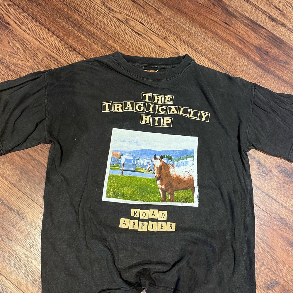 Vintage Tragically Hip 1991 Road Apples Band Shirt